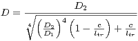 D = ∘--------D2----------
     4( D2)4(    c-)   c-
        D1   1 - ltr +  ltr
